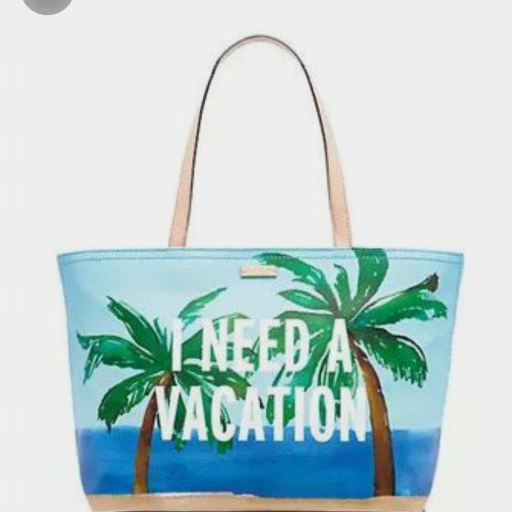Kate spade I need a vacation tote.